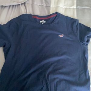 Hollister Navy Blue T-Shirt
